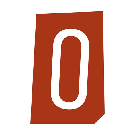 Vector ransom font. Number 0 cut outs from newspaper or magazine ...
