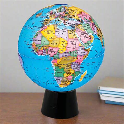 Kids' Rotating & Illuminated Globe - Educational Night Light for Kids ...