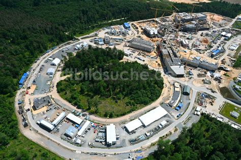 Darmstadt Von Oben Neubau Eines Forschungsgeb Udes