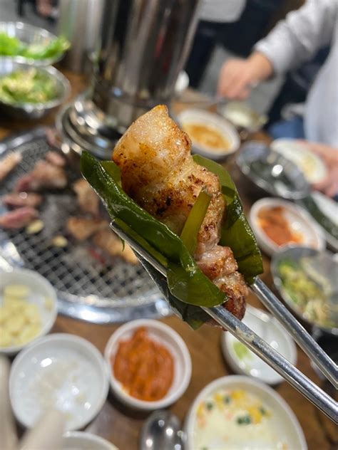 노량진 맛집 다독이네 숯불구이 노량진에서 여기 모르면 간첩이라는 뼈삼겹집 네이버 블로그