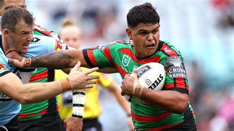 Nrl 2020 Latrell Mitchell Rabbitohs Vs Sharks Round 1 Video Stats