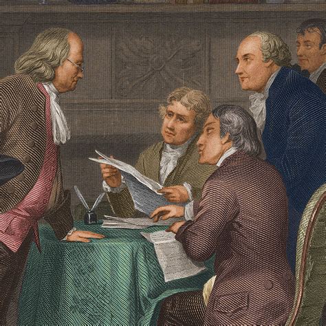 The Signing Of The Declaration Of Independence