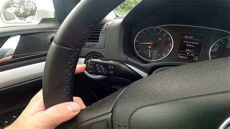 How To Enable Or Disable Cruise Control In Skoda Octavia II 2004