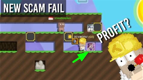 Scam Fail Growtopia 2020 YouTube