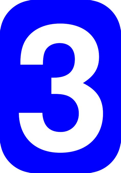 Download Three, Number, 3. Royalty-Free Vector Graphic - Pixabay