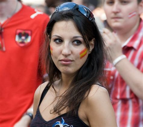 Euro Around Hot And Sexy Female Girls And Women Cheering For Teams Euro Cup Football 2012