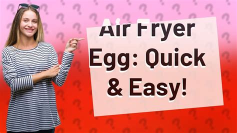 Can I Fry An Egg In The Air Fryer Youtube