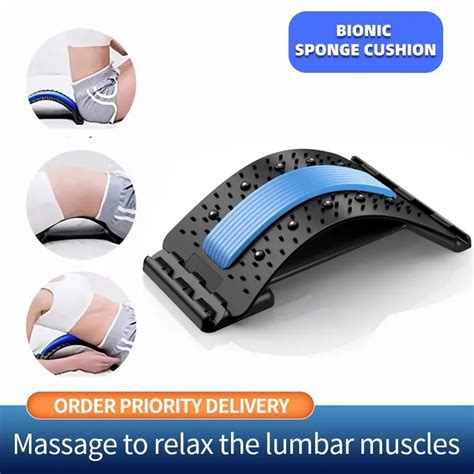 Back Stretcher For Pain Relief Multi Level Back Cracker Upper Lower