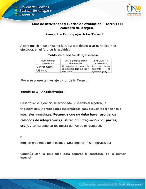 Anexo 1 Tabla Y Ejercicios Tarea 1 1 Reparado Guía De Actividades Y Rúbrica De