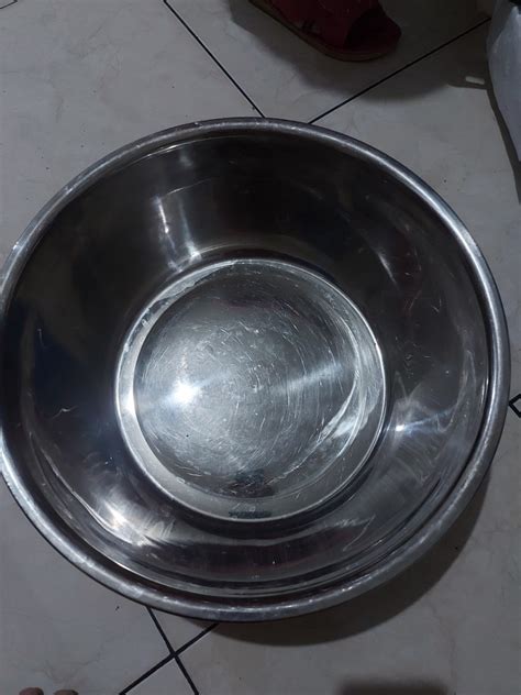 Baskom Stainless Besar Tebal On Carousell