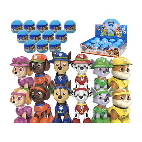 Paw Patrol Anime Action Figures Para Crian As Conjunto De Brinquedos C