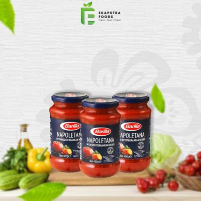 BARILLA NAPOLETANA PASTA SAUCE 400GR Ekaputra Group Ekaputra Foods