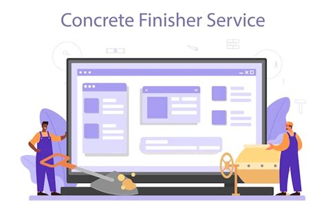 Service Ou Plateforme En Ligne De Constructeur De Finisseurs De B Ton