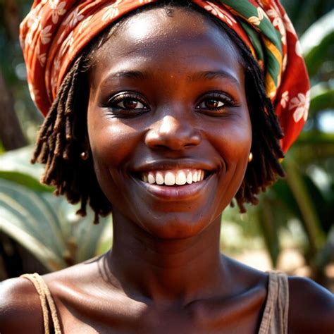 Premium Photo Haitian Woman From Haiti Typical National Citizen