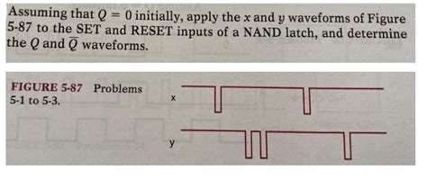 Solved Assuming That Q 0 Initially Apply The X And Y Chegg