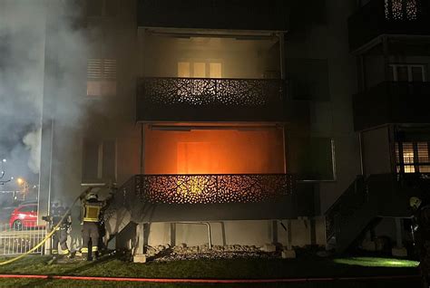 Gerlafingen Wohnungsbrand In Mehrfamilienhaus Mieter Tot Aufgefunden