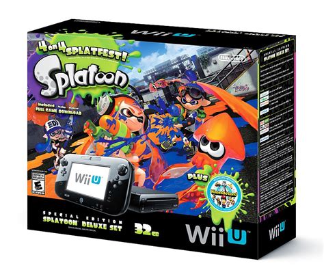 Wii U Special Edition Splatoon Deluxe Set Is A Best Buy Exclusive In