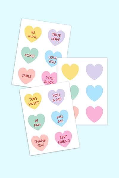 18 Free Printable Conversation Hearts