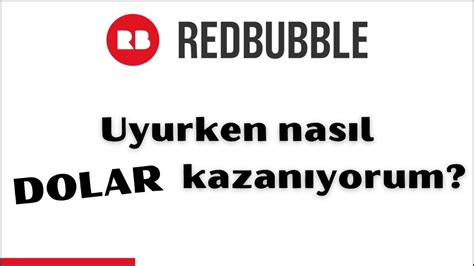 A Dan Z Ye Redbubble Hesab Kurulumu T M Ad Mlar Tek Videoda Youtube