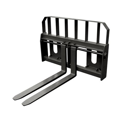 SKID STEER LOADER ATTACHMENT PALLET FORKS Leading Skid Steer Loaders