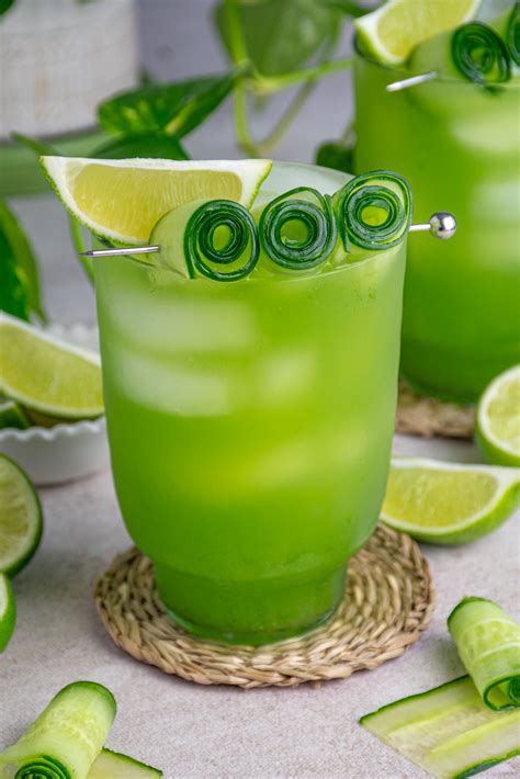 Cucumber Lime Agua Fresca Thyme For A Drink