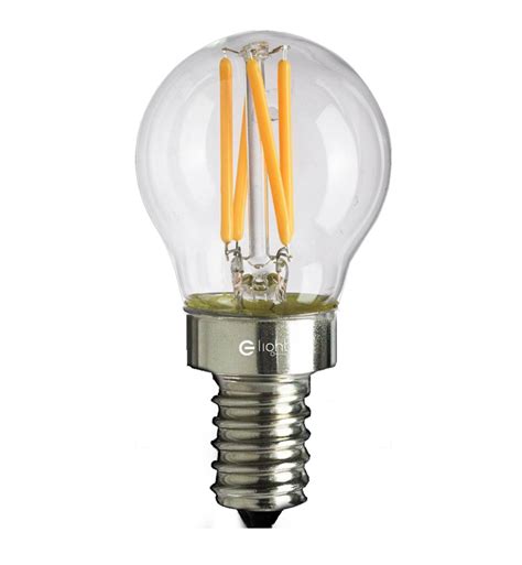 Żarówka LED Filament E14 G45 Ciepła 4W 35W Żarówki LED Polski