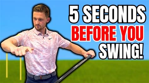 The Golf Swing Is So Much Easier When You Know This Do This Before