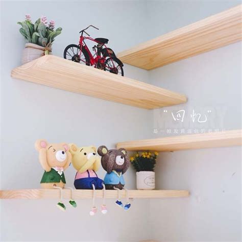 Flat Partition Shelf Shelf Shelf TV Wall Shelf Wall Wooden Bookshelf ...