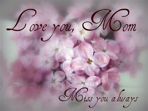 Love You Mom Miss You Always Pictures Photos And Images For Facebook