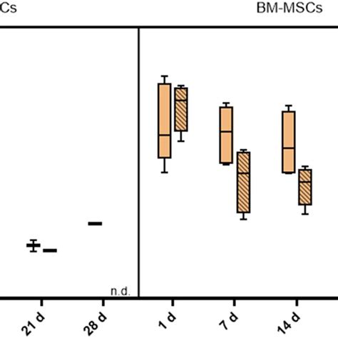 Protein Expression Of Ad‐mscs A And Bm‐mscs B Following The Download Scientific Diagram