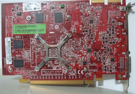 ATI Radeon Pci E Graphics Card 256mb 2 Display Port 1 DVI Ati 102