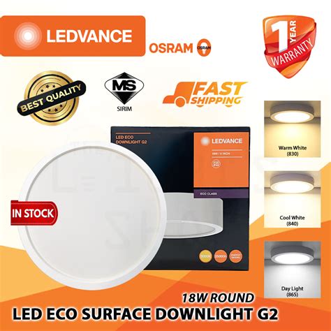 Ledvance Osram Led Eco Surface Downlight Sr G W K K