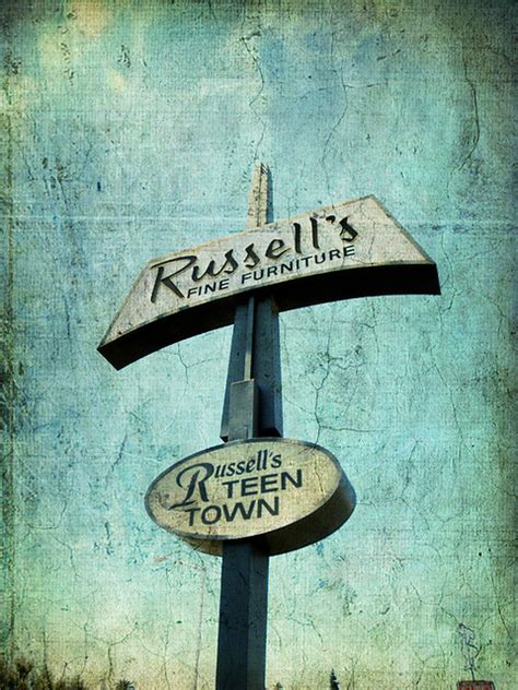 Russell S Furniture Sign With Textures Sueism Flickr