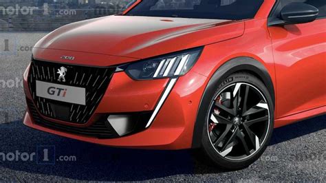 Peugeot Gti Rendering Previews A Sexy Hot Hatch From France