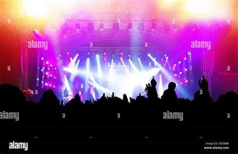 Rock Concert Stage Background