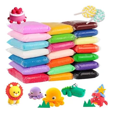 Fomi Moldeable 12 Colores Masa Plastilina Slime Didactico Meses Sin