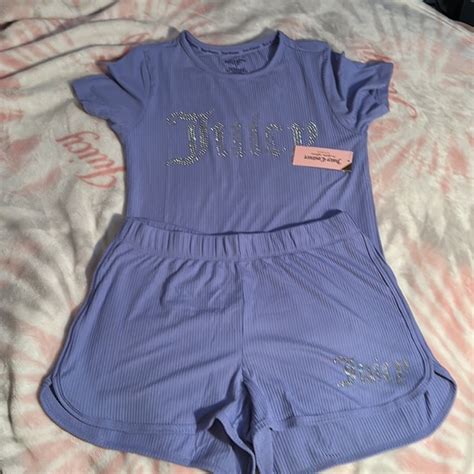 Juicy Couture Intimates Sleepwear Juicy Couture Ribbed Bling