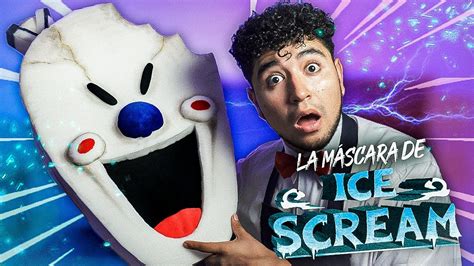 Hice La MÁscara Del Heladero Ice Scream 😱🥶 Zaid CÓrdova Youtube