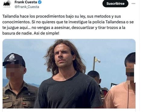 Frank Cuesta Tajante Con El Caso Daniel Sancho No Vengas A Asesinar