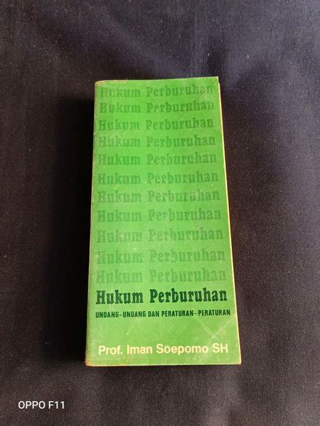 Jual Buku Hukum Perburuhan Undang Undang Dan Peraturan Peraturan Prof