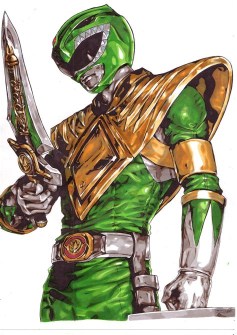 Green Ranger By Thestickibear On Deviantart