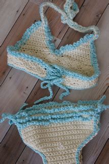 Ravelry Baby Bikini With Ruffles Pattern By Kristi Simpson