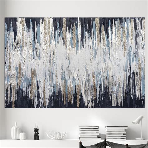 Abstract Glitter Painting - Etsy