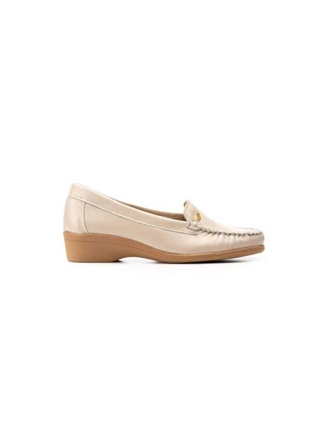 Comprar Mocasines Mujer Cómodos Beige a precios de oferta