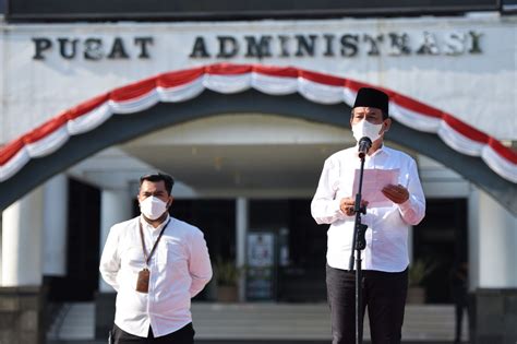 Apel Pagi Rutin Wakil Rektor V Usu Sampaikan Pesan Semangat Di Masa