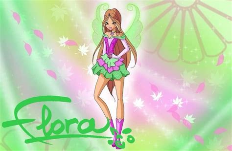 Winx Club Flora (season 8) charmix - The Winx Club Fan Art (43544362 ...