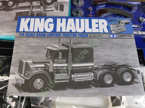 Tamiya Rc King Hauler 1 14 Scale Remote Control Tractor Trailer Truck 56301 Kit