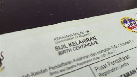 Sijil Kelahiran Versi Baharu Akan Diperkenalkan Tahun Depan