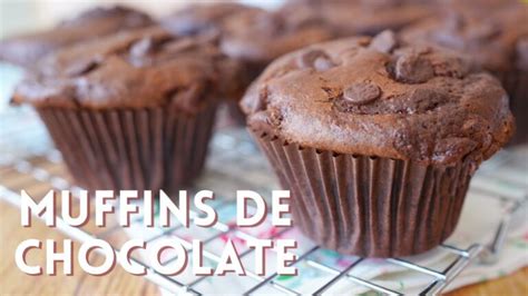 Muffins De Chocolate Receta F Cil Y R Pida