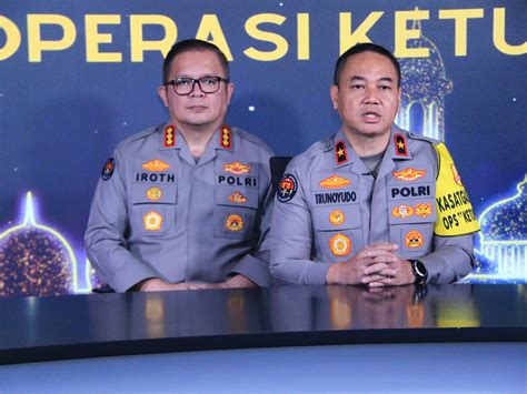 Foto Polri Laporkan Jumlah Kecelakaan Dan Pelanggaran Lalin Di Operasi